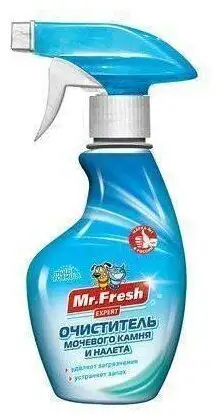 Купить mr.fresh expert Очиститель налета и мочевого камня кошек и собак