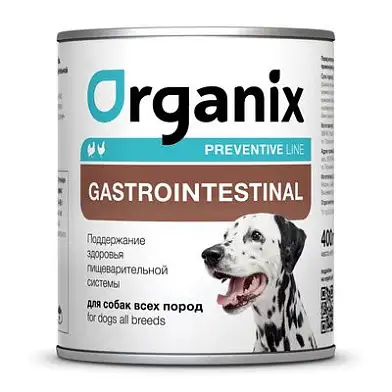 Organix Preventive Line консервы Gastrointestinal для собак "Поддержание здоровья пищеварительной системы"
